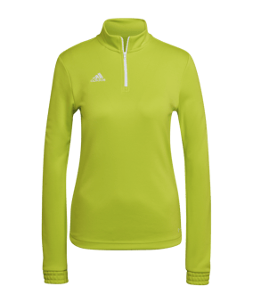 adidas Entrada 22 HalfZip Sweatshirt Damen Grün - gruen