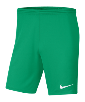 Nike Dri-FIT Park 3 Knit Soccer Short Grün F324 - gruen