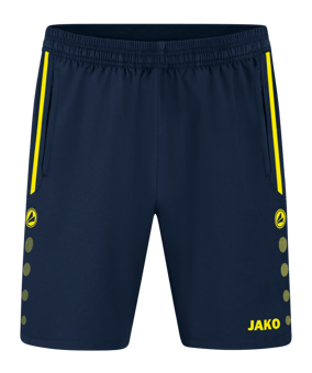 JAKO Allround Short Blau Gelb F904 - blau