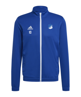 adidas Entrada 22 TK Trainingsjacke Blau Weiss
