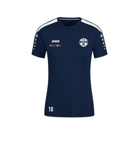 JAKO Power Trikot Damen Blau Weiss F900