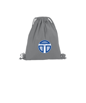 Merch Organic Premium Cotton Gymsack Light Grey | #logo4c
