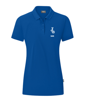 JAKO Organic Polo Shirt Damen Blau F400