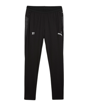 PUMA teamCUP Trainingshose Schwarz F03