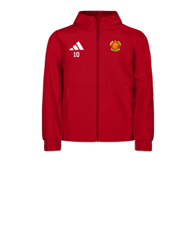 adidas Entrada 26 Veste de pluie Enfants Rouge 