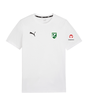 PUMA teamGOAL Casuals T-Shirt Weiss F04