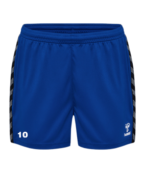 Hummel hmlAUTHENTIC PL Short Damen Blau F7045