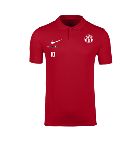 Nike Park 26 Polo Rot F657