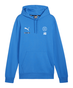 PUMA teamGOAL Casuals Hoody Blau F02