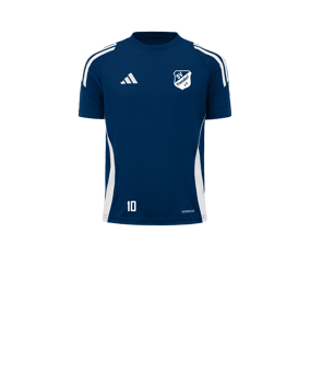 adidas Tiro 24 Trikot Kids Blau Weiss