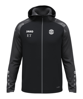 JAKO Sonic Kapuzenjacke Schwarz F801