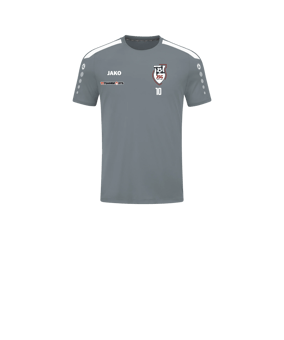 JAKO Power Trikot Kids Grau Weiss F840