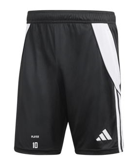 adidas Tiro 24 Trainingsshort Schwarz Weiss