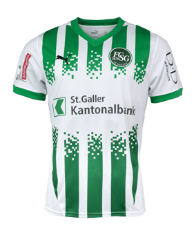 PUMA FC St. Gallen Trikot Home 2024/2025 Weiss F01 - weiss