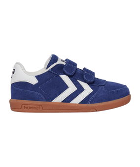 Hummel Victory Suede II Sneaker Kids Blau F7149 - blau