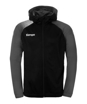 Kempa Giacca con cappuccio Nero C11 - nero