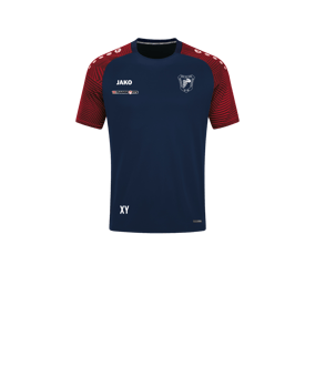 JAKO Performance T-Shirt Kids Dunkelblau Rot F909