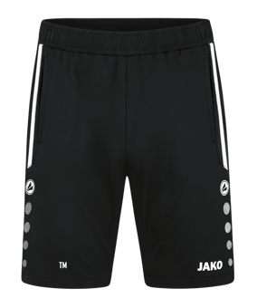JAKO Allround Trainingsshort Damen Schwarz F800