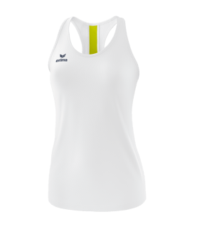 Erima Squad Tanktop Damen Weiss Grau - weiss