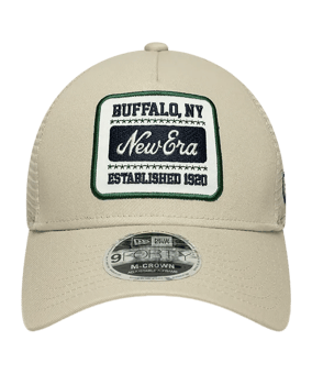 New Era Multi Patch 9Forty Mc Af Newera Cap Beige - beige