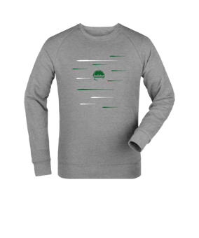 Merch Roller Sweatshirt Heather Grey | #lines