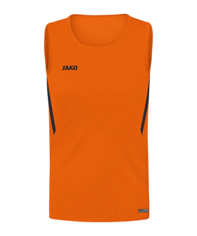 JAKO Challenge Tanktop Kids Orange Schwarz F351 - orange