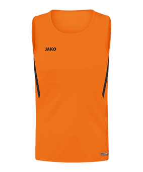 JAKO Challenge Tanktop Kids Orange Schwarz F351 - orange