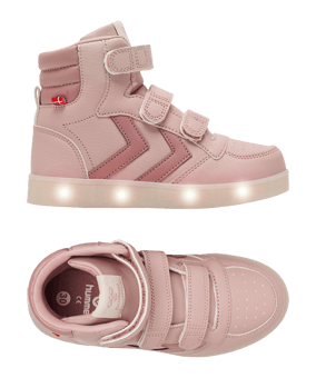 Hummel Stadil Flash Sneaker Kids Pink F4852 - rosa