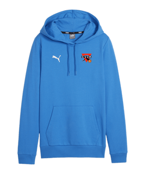 PUMA teamGOAL Casuals Hoody Damen Blau F02