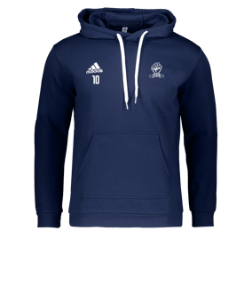adidas Entrada 22 Hoody Blau