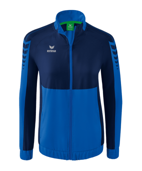 Erima Six Wings Präsentationsjacke Damen Blau - blau