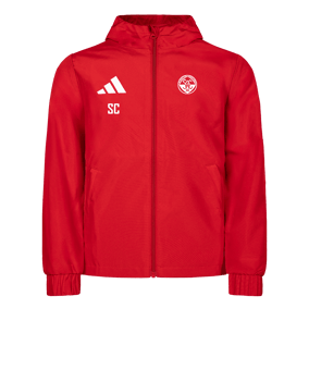 adidas Entrada 26 Jacke Rot