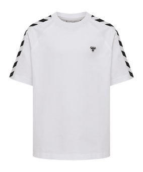 Hummel Archive Loose S/S T-Shirt Kids Weiß F9041 - weiss