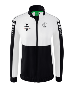 Erima Six Wings Präsentationsjacke Damen Schwarz