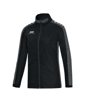 JAKO Striker Präsentationsjacke Damen Schwarz F08 - schwarz