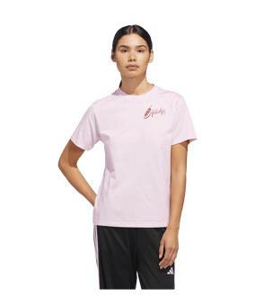 adidas Mind Body & Spirit T-Shirt Damen Rosa - rosa