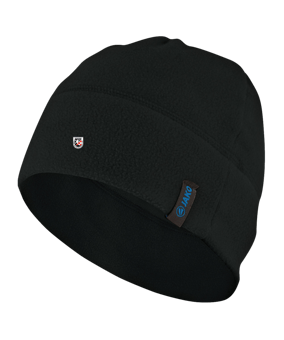 JAKO Fleecemütze Schwarz F08