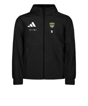 adidas Entrada 26 Regenjacke Schwarz
