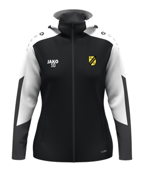 JAKO Dynamic Kapuzenjacke Damen Schwarz F826