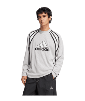 adidas Originals Warm Up Sweatshirt Grau - grau