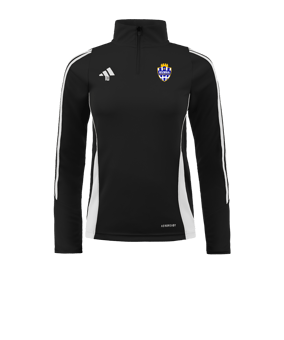 Sweat 1/4 zip Training femme Adidas Tiro 24 noir blanc