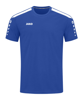 JAKO Power T-Shirt Damen Blau Weiss F400 - blau