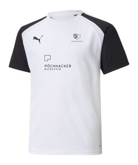 PUMA teamPACER Trikot Kids Weiss Schwarz F04