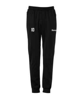 Kempa Lite Trainingshose Schwarz Weiss 01