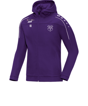 JAKO Classico Kapuzenjacke Lila F10