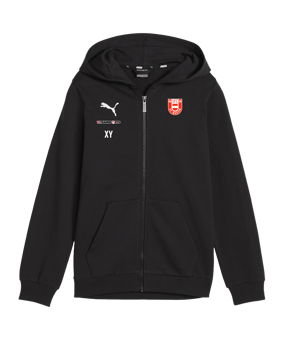 PUMA teamGOAL Casuals Kapuzenjacke Kids F03