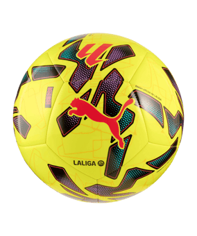 PUMA Orbita LALIGA 1 MS Trainingsball Gelb F02 - gelb