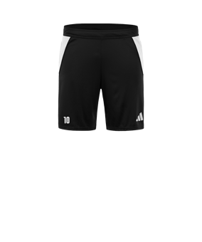 adidas Tiro 24 Trainingsshort Schwarz Weiss
