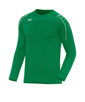 JAKO Classico Sweatshirt Grün Weiss F06 - gruen