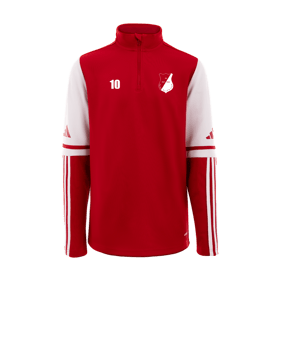 adidas Squadra 25 HalfZip Sweatshirt Rot